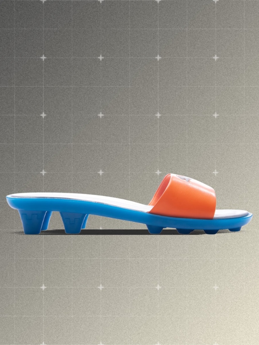 PUMA X FENTY WOMEN'S SLIDE CHIC - RICKIE ORANGE/RACING BLUE NIB
